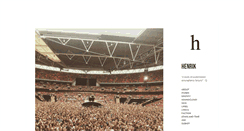 Desktop Screenshot of henrik.co.uk