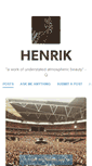 Mobile Screenshot of henrik.co.uk